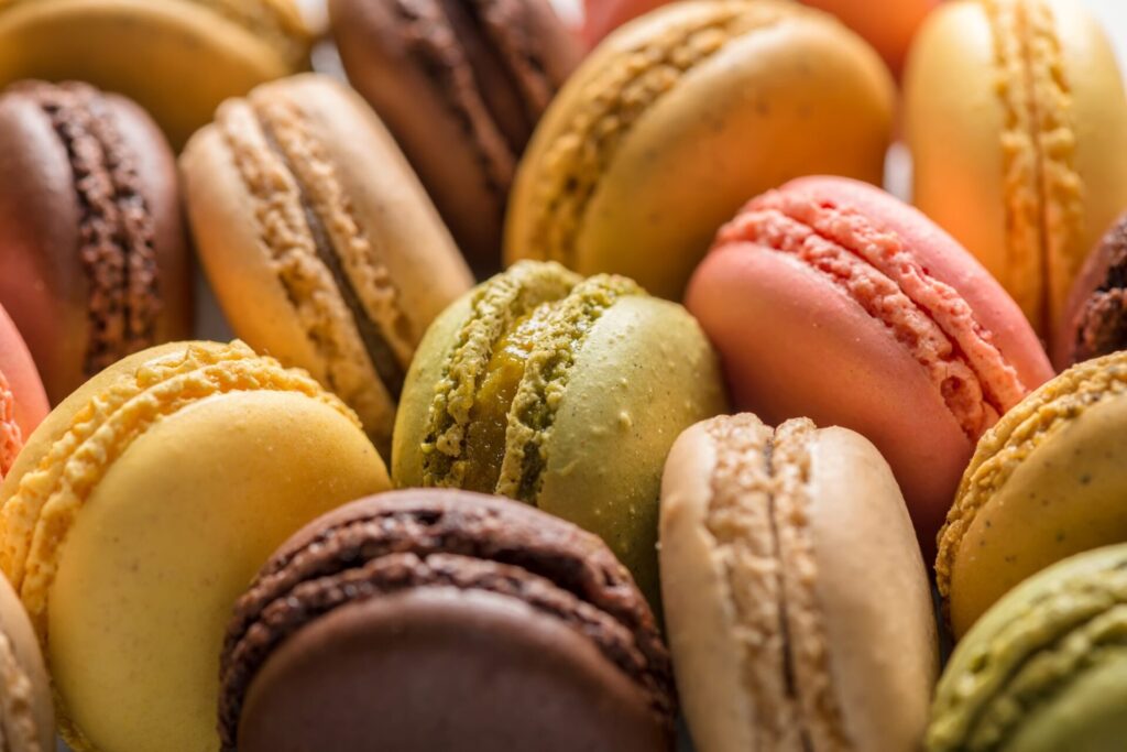 Macaroons for afternoon tea