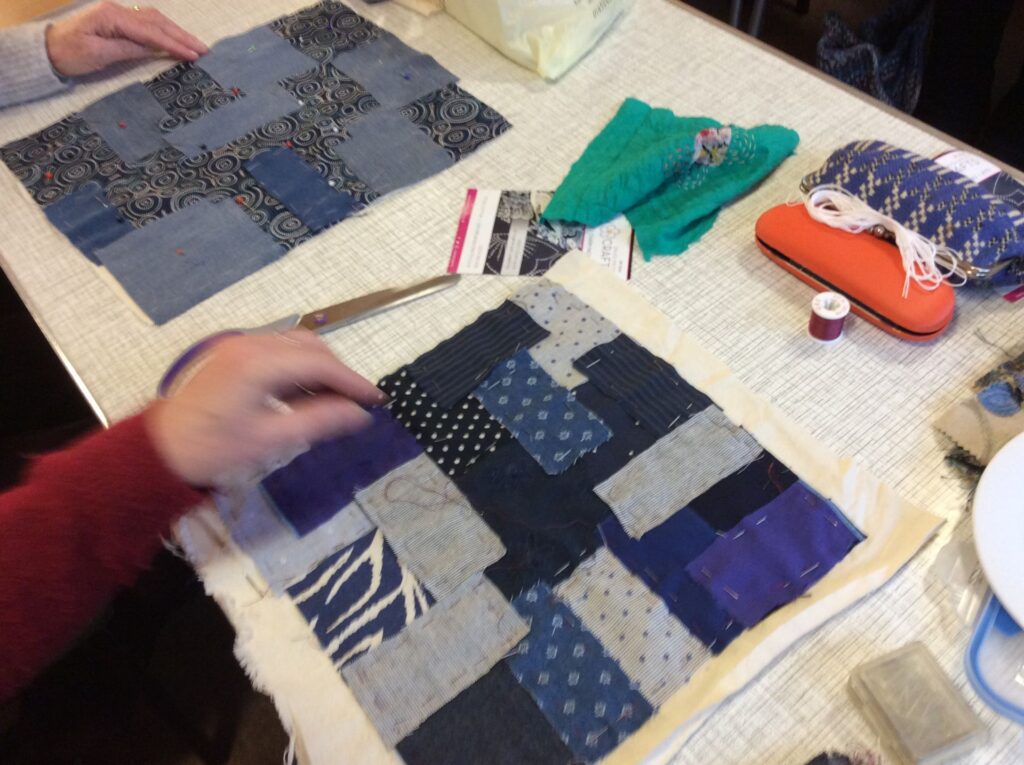 Boro, Japanese stitching
