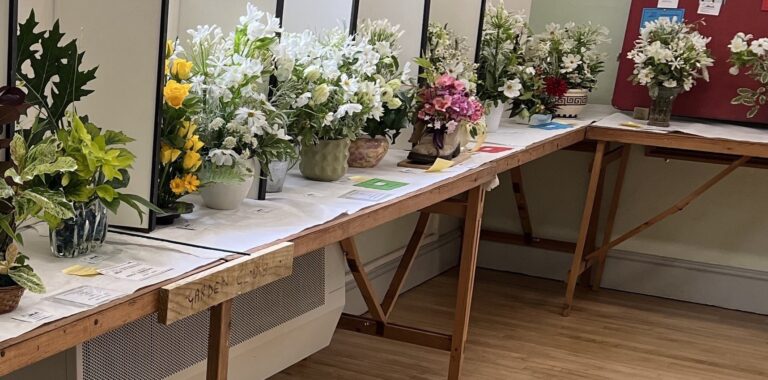 White Flower Arrangements Courtesy Neil Howarth