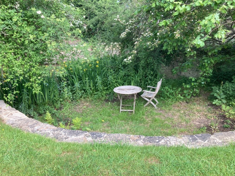 A place to hide away and read a book at Shipton Mill